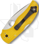 Spyderco Native 5 Lightweight Salt C41SYL5 - Yellow FRN, SpyderEdge