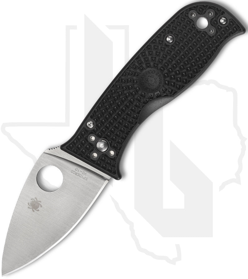 Spyderco Lil' Temperance 3 Lightweight C69PBK3 - Black