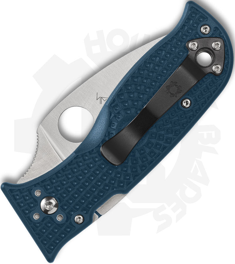 Spyderco Lil' Temperance 3 Lightweight C69PBL3K390 - Blue FRN