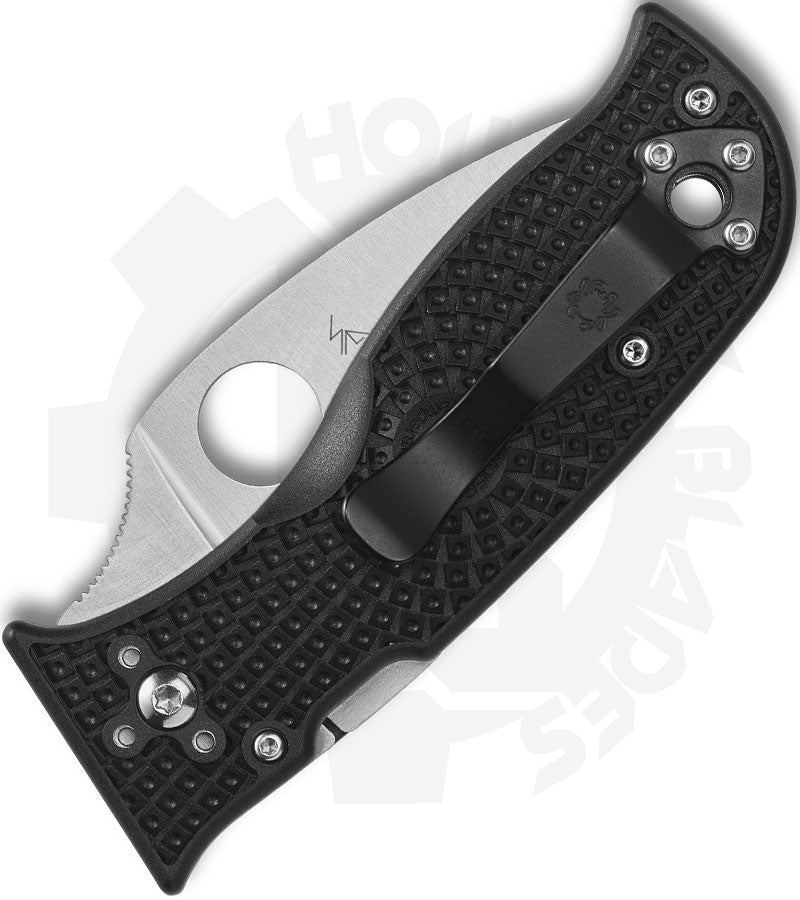 Spyderco Lil' Temperance 3 Lightweight C69SBK3 - Black FRN, SpyderEdge