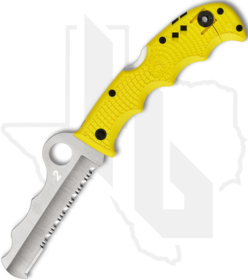 Spyderco Assist Salt H-2 C79PSYL - Yellow FRN