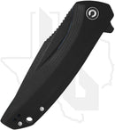 CIVIVI Baklash C801H - Black G-10, Black Stonewashed