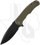 CIVIVI Praxis C803F - OD Green G-10, Black Stonewashed