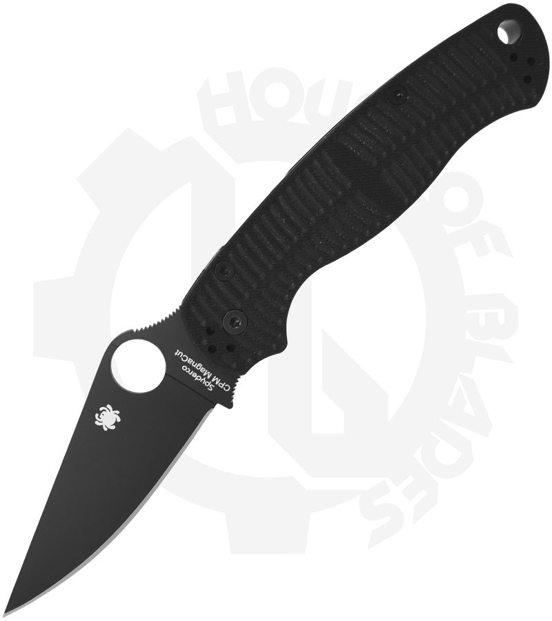 Spyderco Para Military 2 Salt C81GMCBKP2 - Black, Black G-10