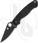 Spyderco Para Military 2 Salt C81GMCBKP2 - Black, Black G-10