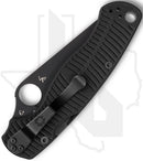 Spyderco Para Military 2 Salt C81GMCBKP2 - Black, Black G-10