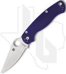 Spyderco Para Military 2 C81GPDBL2 - Blue G-10