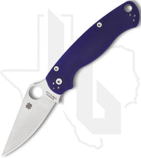 Spyderco Para Military 2 C81GPDBL2 - Blue G-10