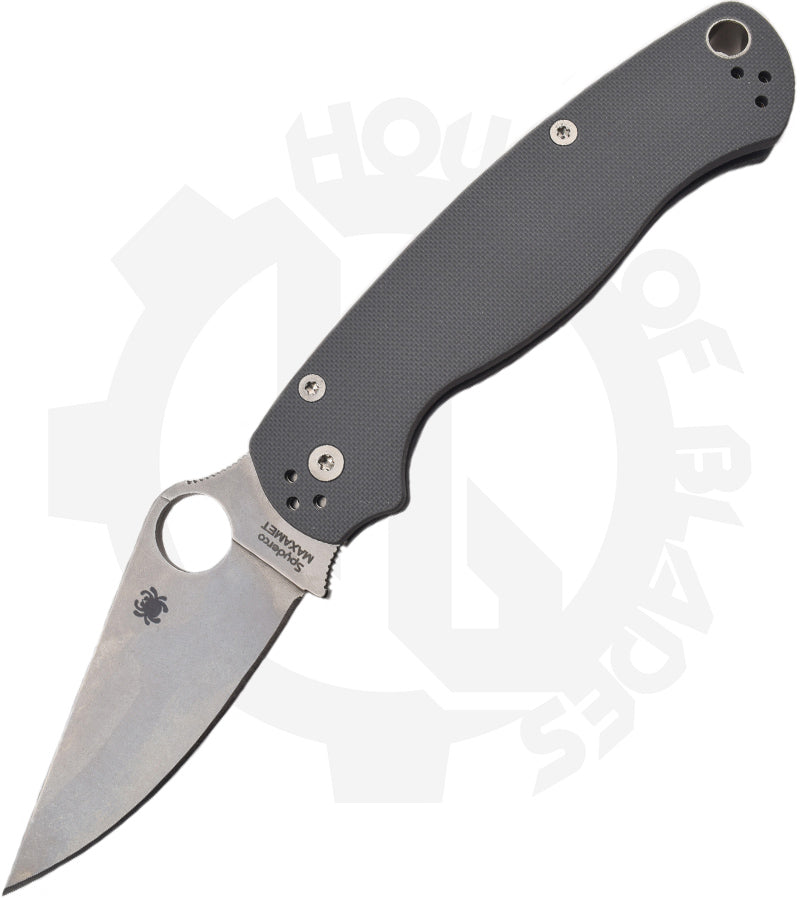 Spyderco Para Military 2 C81GPDGY2 - Grey G-10