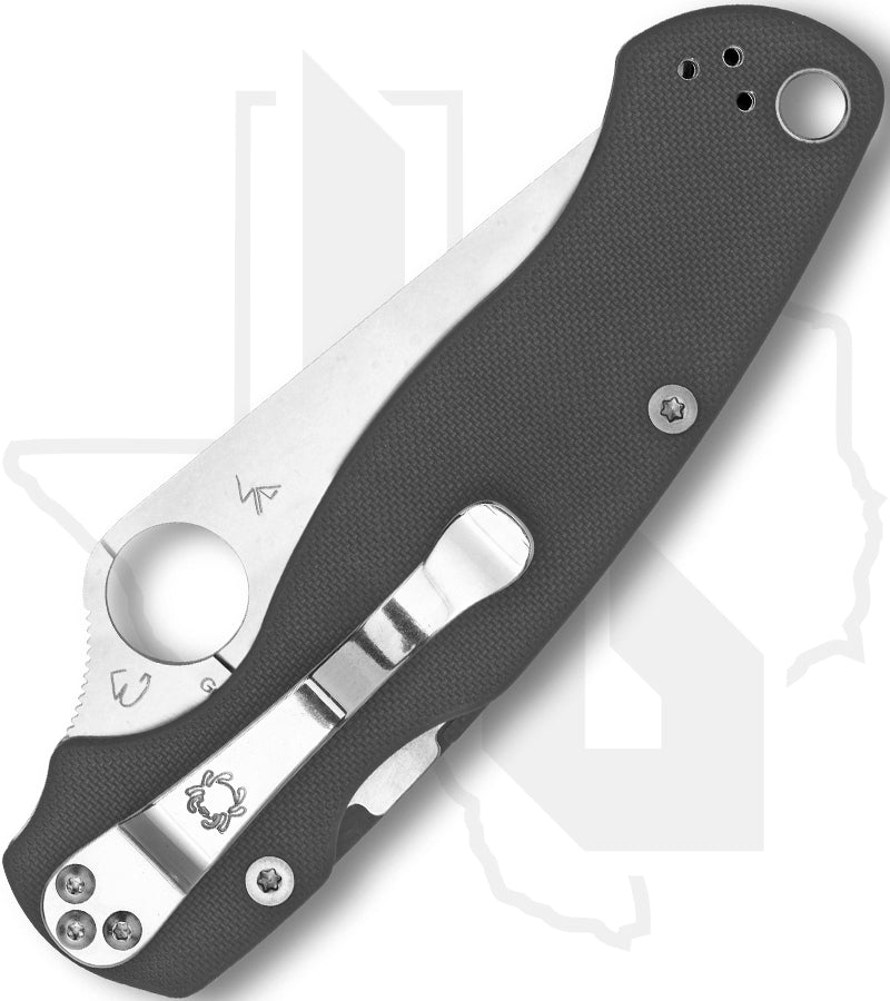 Spyderco Para Military 2 C81GPDGY2 - Grey G-10