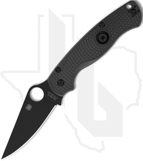 Spyderco Para Military 2 Lightweight C81PBBK2 - Black, Black FRN