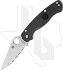 Spyderco Para Military 2 Lightweight C81SBK2 - Black FRN, SpyderEdge