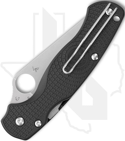 Spyderco Para Military 2 Lightweight C81SBK2 - Black FRN, SpyderEdge