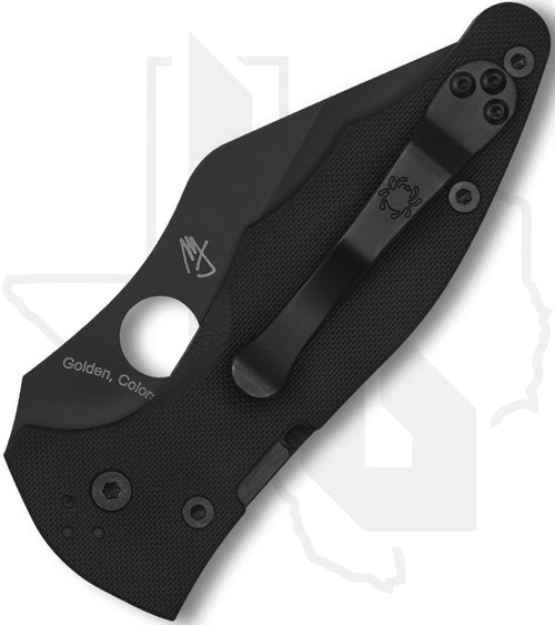 Spyderco YoJimbo 2 C85GPBBK2 - Black, Black G-10