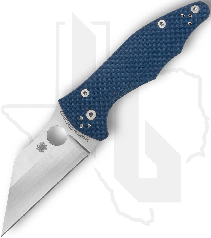 Spyderco YoJimbo 2 C85GPCBL2 - Cobalt Blue G-10