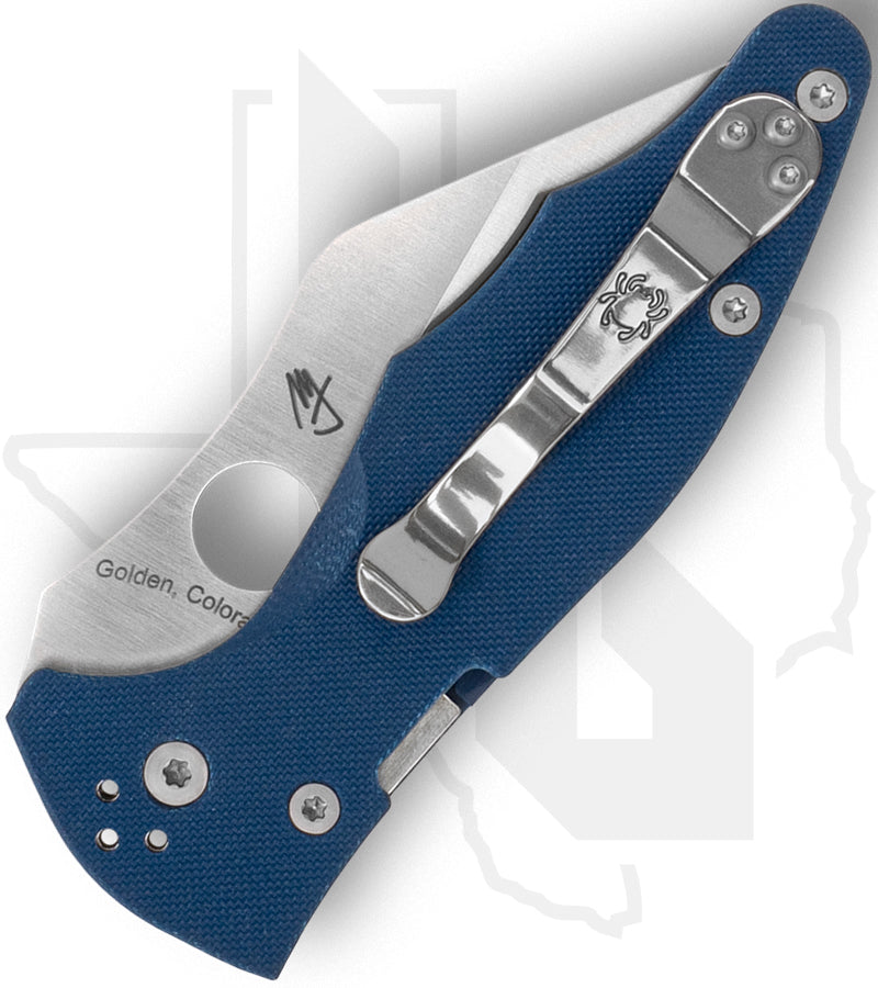 Spyderco YoJimbo 2 C85GPCBL2 - Cobalt Blue G-10
