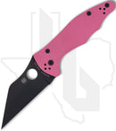 Spyderco Sprint Run YoJimbo 2 C85GPNBKP2 - Black, Pink G-10