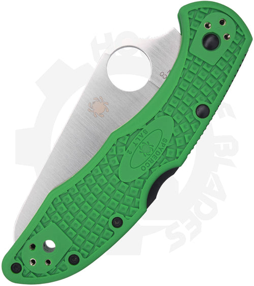 Spyderco Salt 2 C88FSGR2 - Green FRN, SpyderEdge