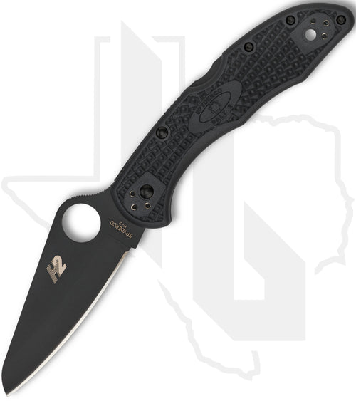 Spyderco Salt 2 C88PBBK2 - Black, Black FRN