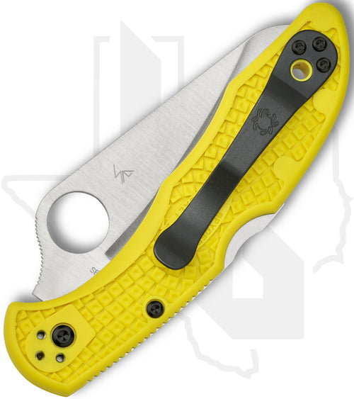 Spyderco Salt 2 PlainEdge C88PYL2 - Yellow FRN