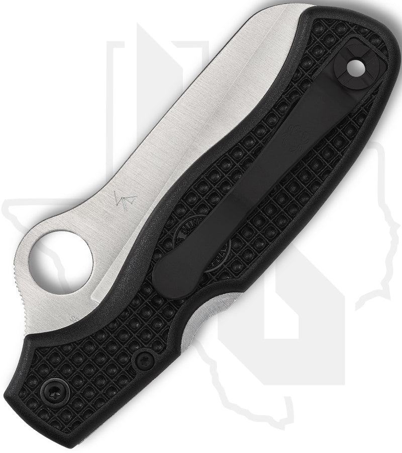 Spyderco Atlantic Salt C89SBK - Black FRN, SpyderEdge