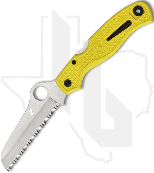 Spyderco Atlantic Salt C89SYL - Yellow FRN, SpyderEdge