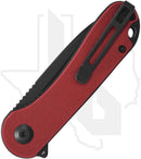 CIVIVI Elementum C907A-1 - Burgundy G-10, Black Stonewashed