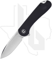 CIVIVI Elementum C907A - Black G-10, Satin