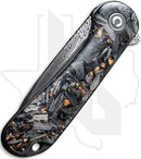 CIVIVI Elementum C907C-DS3 - Shredded Carbon Fiber w/ Copper Carbon Fiber