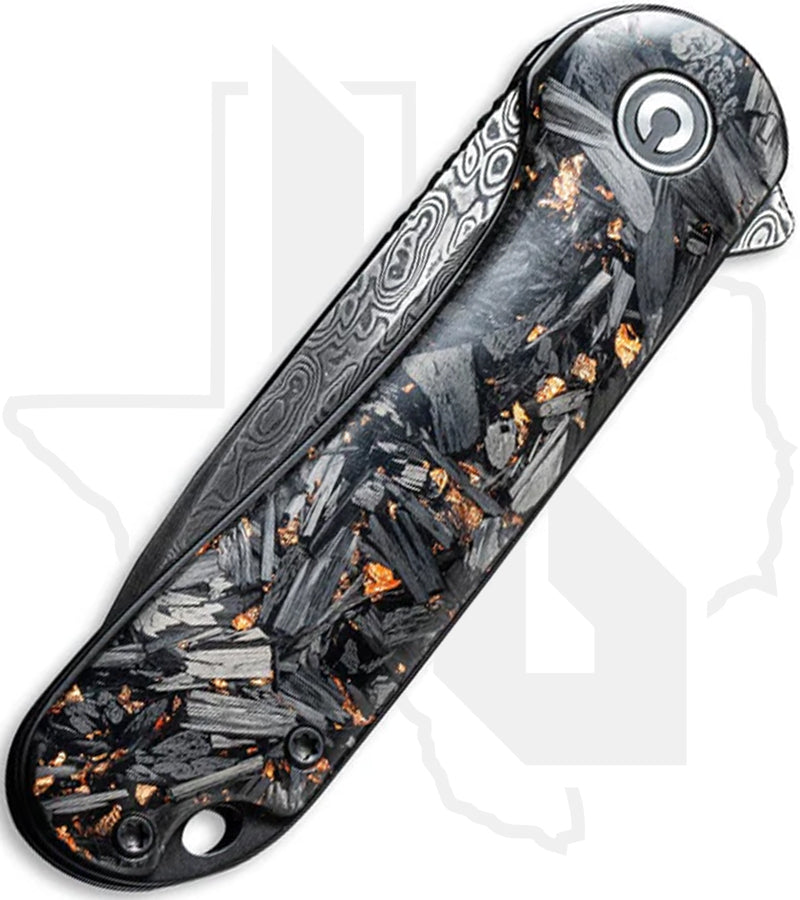 CIVIVI Elementum C907C-DS3 - Shredded Carbon Fiber w/ Copper Carbon Fiber