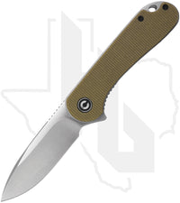 CIVIVI Elementum C907S - OD Green Micarta, Satin