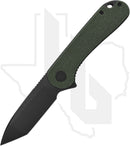 CIVIVI Elementum C907T-E - Green Micarta, Black Stonewashed