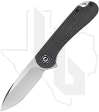 CIVIVI Elementum C907T - Dark Green Micarta, Satin