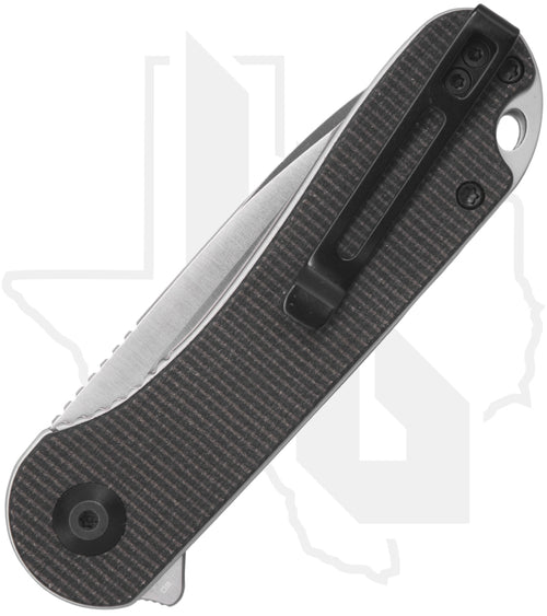 CIVIVI Elementum C907T - Dark Green Micarta, Satin