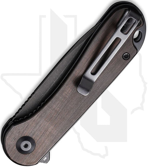 CIVIVI Elementum C907W - Black, Ebony Wood