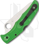 Spyderco Pacific Salt 2 C91FPGR2 - Green FRN