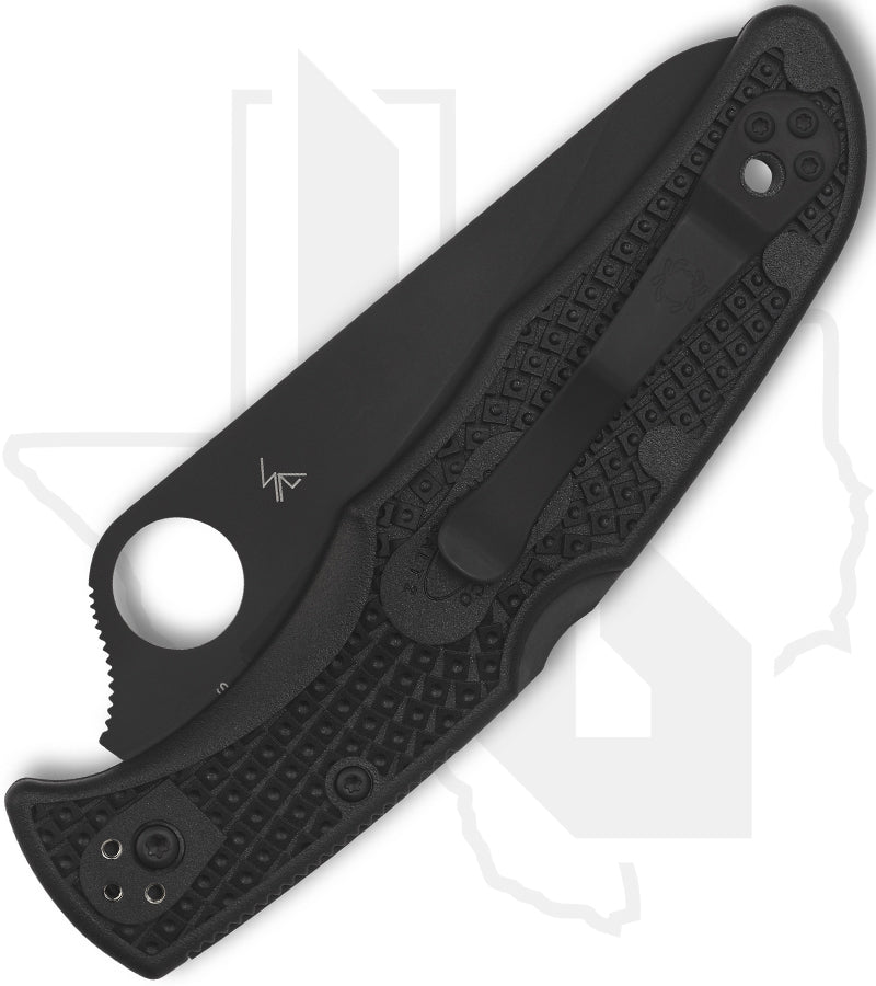 Spyderco Pacific Salt 2 C91PBBK2 - Black, Black FRN