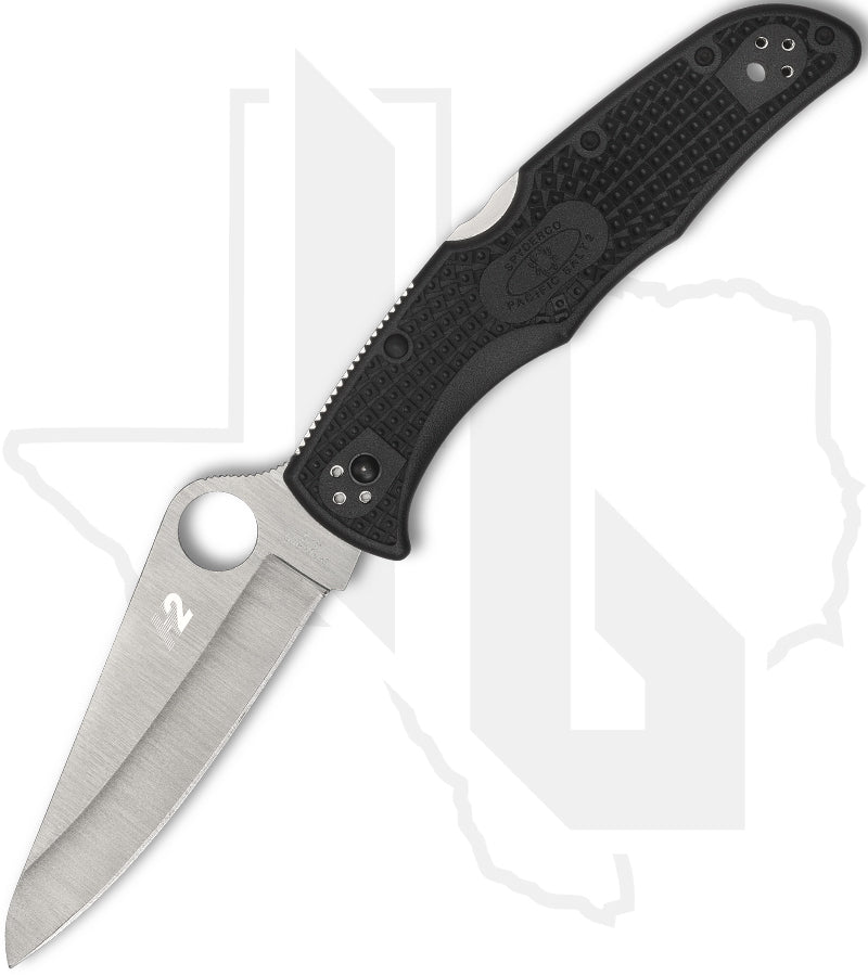 Spyderco Pacific Salt 2 C91PBK2 - Black FRN