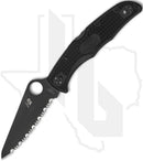 Spyderco Pacific Salt 2 C91SBBK2 - Black, Black FRN, SpyderEdge