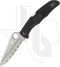 Spyderco Pacific Salt 2 C91SBK2 - Black FRN, SpyderEdge