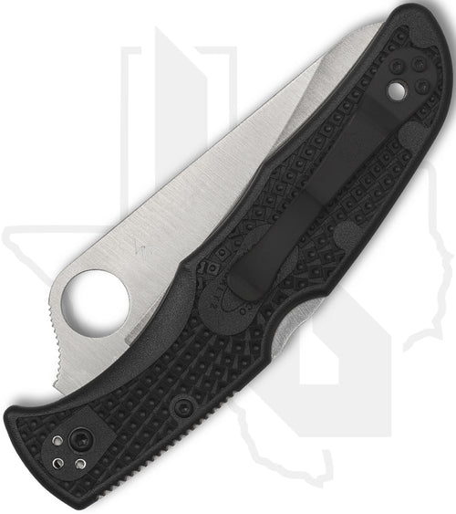 Spyderco Pacific Salt 2 C91SBK2 - Black FRN, SpyderEdge