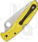 Spyderco Pacific Salt 2 C91SYL2 - Yellow FRN, SpyderEdge