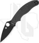 Spyderco UK Penknife Salt C94GMCBKP - Black, Black G-10