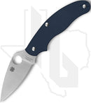 Spyderco UK Penknife C94GPCBL - Cobalt Blue G-10