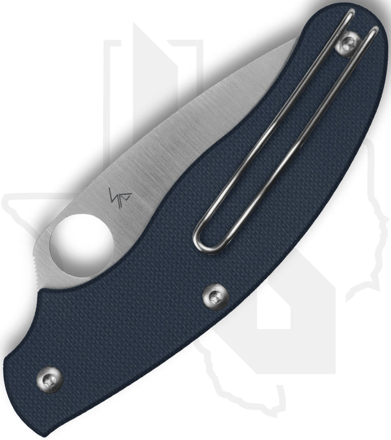 Spyderco UK Penknife C94GPCBL - Cobalt Blue G-10