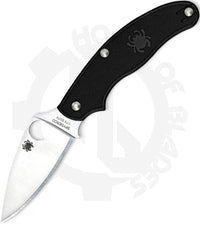 Spyderco UK Penknife C94PBK - Black FRN