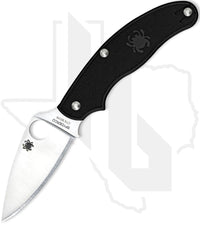 Spyderco UK Penknife C94PBK - Black FRN