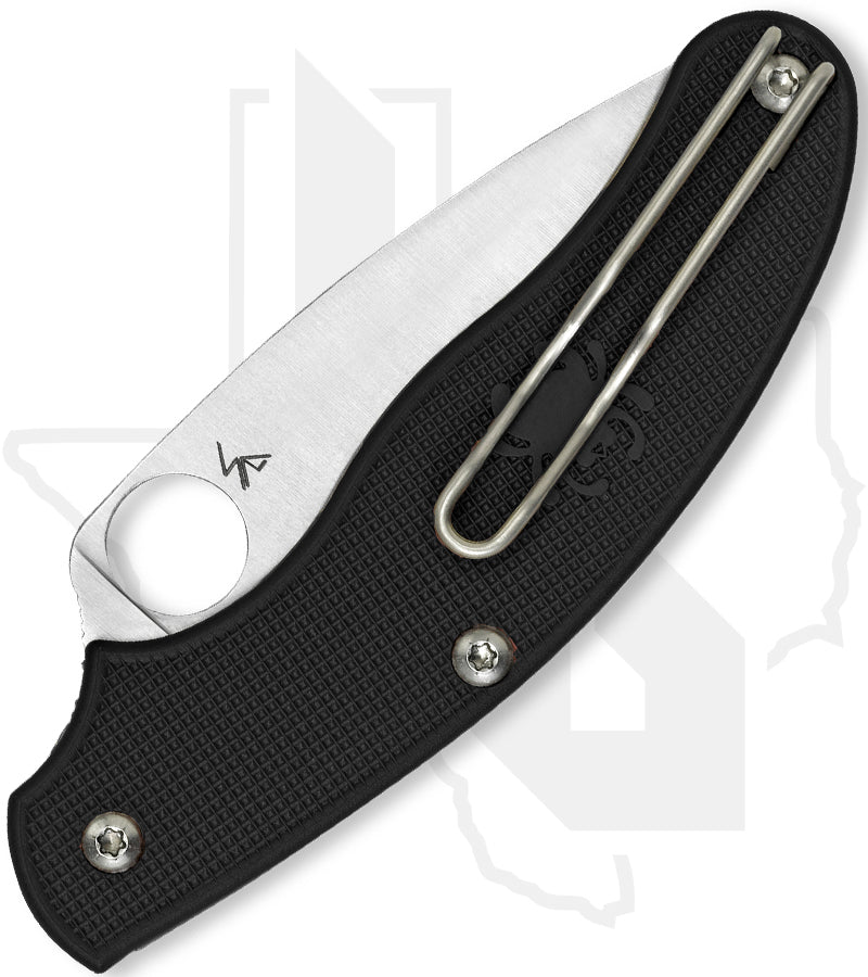 Spyderco UK Penknife C94PBK - Black FRN
