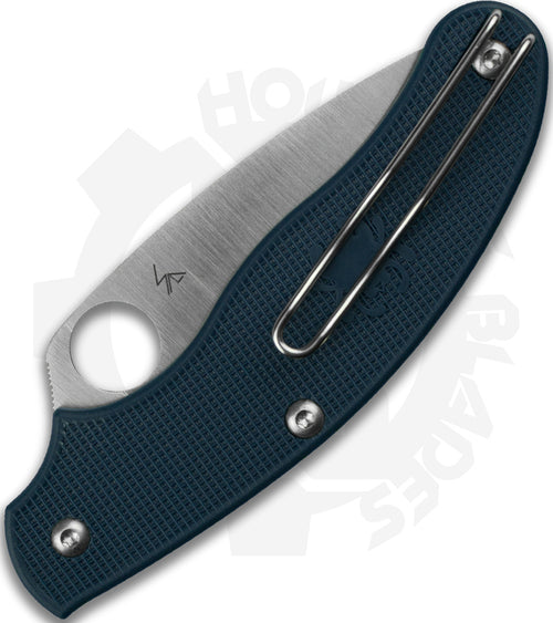 Spyderco UK Penknife C94PDBL - Dark Blue FRN