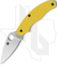 Spyderco UK Penknife Salt C94PYL - Yellow FRN